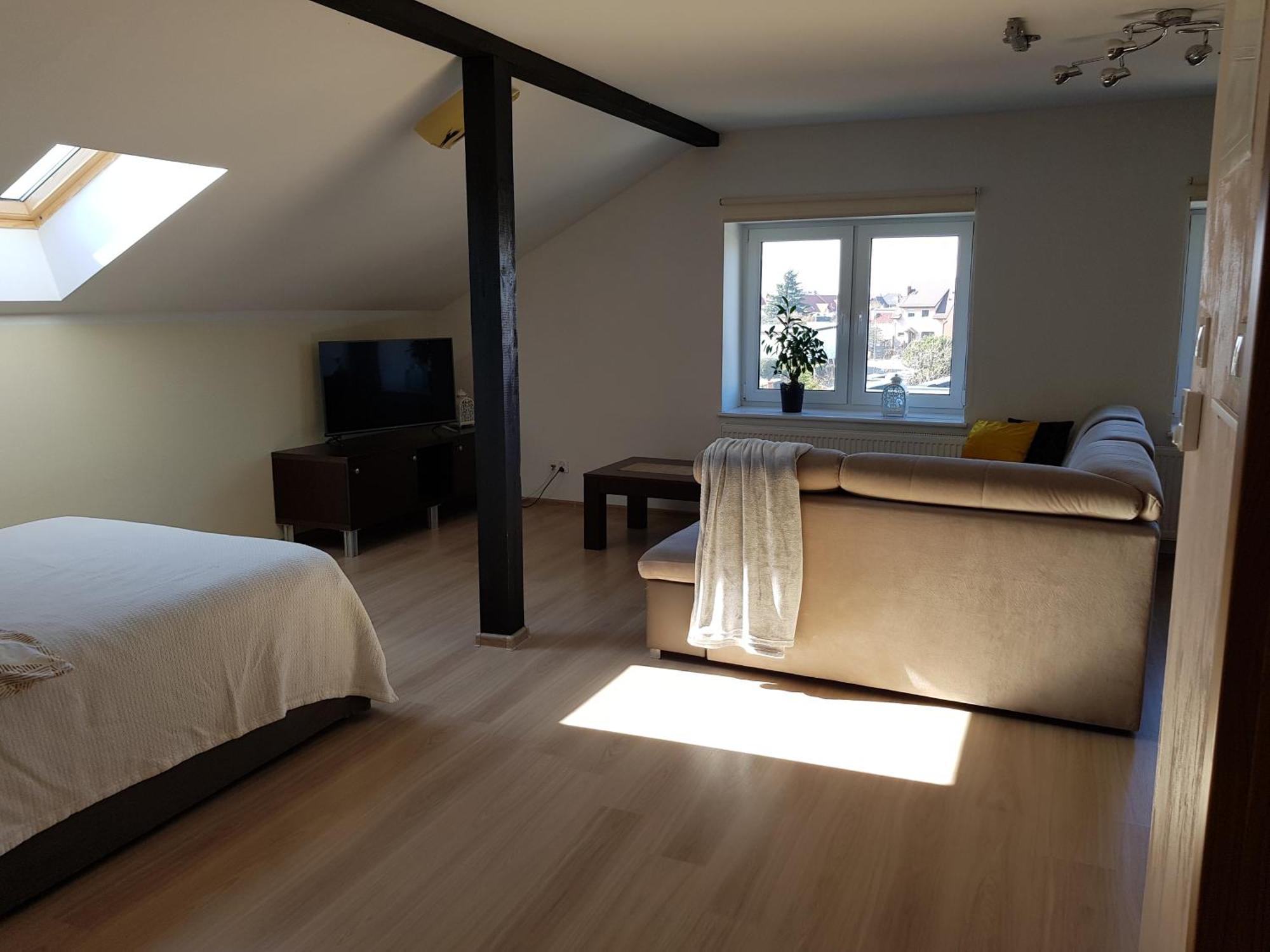 Malinowa 36 Apartamenty Chojnice Oda fotoğraf